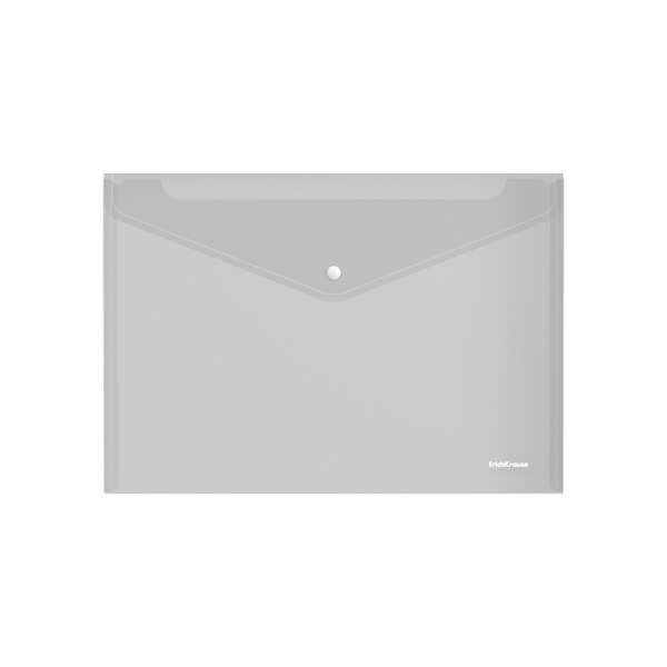 Erichkrause Fizzy Classic Sobre Portadocumentos ÃÂ4 - Fabricado en Plastico - Textura Rugosa - Transparente