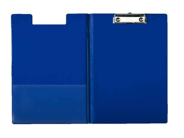Esselte Carpeta con Pinza y Tapa de Carton Forrado con PP - Tamaño A4 - Resistente Pinza de Metal - Funda Interior Adicional -