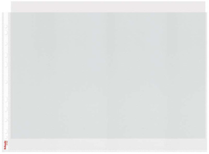 Esselte Pack de 10 Fundas Multitaladro A3 80 Micras - Fabricadas en Polipropileno - Acabado Piel de Naranja