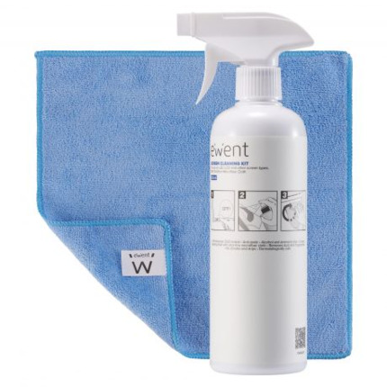 Ewent Kit Spray Limpiador Pantallas 500ml + PaÃ±o Microfibra