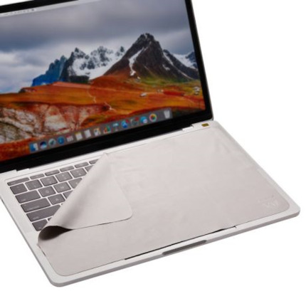 Ewent PaÃ±o de Microfibra Premium 2 en 1 - Limpieza y Proteccion de Pantallas - 29x18,6cm