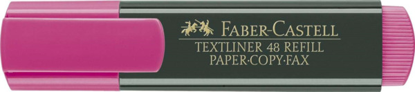 Faber-Castell Rotulador Marcador Fluorescente Textliner 48 - Punta Biselada - Trazo entre 1.2mm y 5mm - Tinta con Base de Agua -