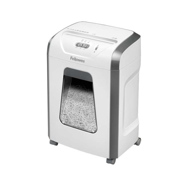 Fellowes 15C Destructora de Papel Manual Corte en Particulas P-4 - Destruye hasta 15 Hojas - Bloqueo de Seguridad - Capacidad de