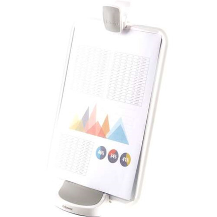 Fellowes I-Spire Series Atril Multiuso 5 en 1 - Base Solida -  Uso para Pizarra blanca, Tablero magnÃ©tico, Soporte para Tableta, Portapapeles