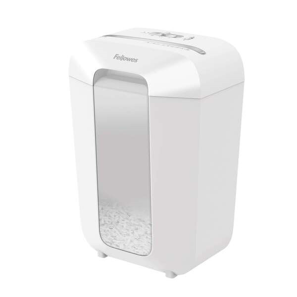 Fellowes LX70 Destructora de Papel Manual Corte en Particulas P-4 - Destruye hasta 11 Hojas - Bloqueo de Seguridad - Capacidad d
