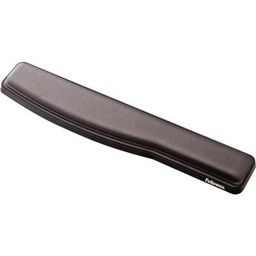 Fellowes Reposamuñecas Premium de Gel para Teclado Ajustable - Angulo y Altura Ajustable - Superficie de Poliester - Color Graf