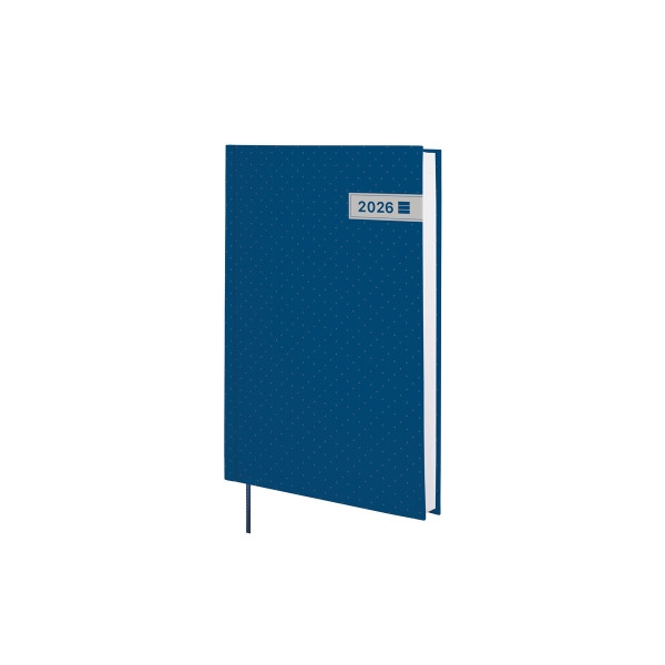 Finocam Dynamic Porto Agenda - Anual 2026 - Sin Cierre - Formato Y10 - 145x23x210mm - 1 Dia por Pagina - Color Azul