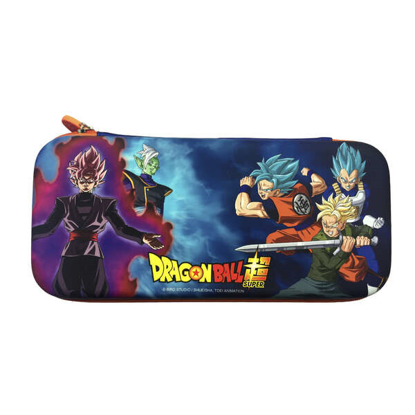 FR-TEC Funda Nintendo Switch Dragon Ball Super - Diseño Dragon Ball Super - Material Resistente - Compartimentos Interiores -