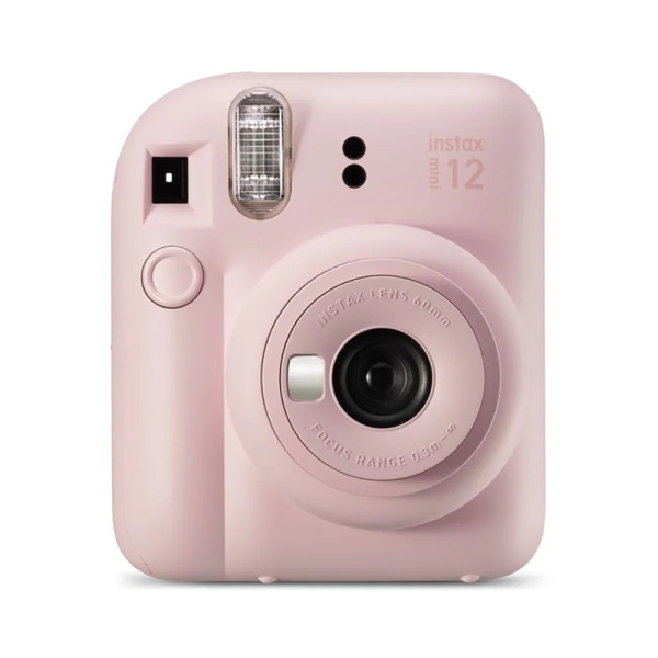 Fujifilm Instax Mini 12 Blossom Pink Camara Instantanea - TamaÃ±o de Imagen 62x46mm - Flash Auto - Exposicion Automatica - Mini