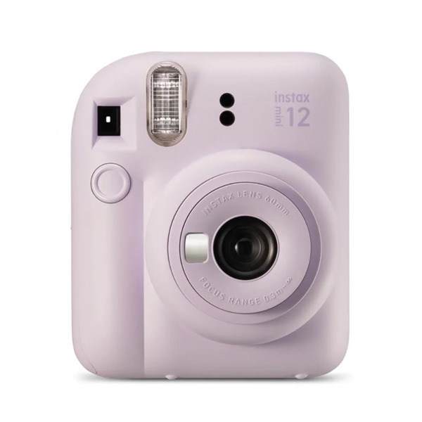 Fujifilm Instax Mini 12 Lilac Purple Camara Instantanea - TamaÃ±o de Imagen 62x46mm - Flash Auto - Exposicion Automatica - Mini