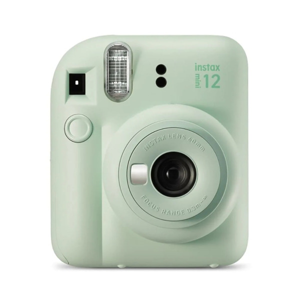 Fujifilm Instax Mini 12 Mint Green Camara Instantanea - TamaÃ±o de Imagen 62x46mm - Flash Auto - Exposicion Automatica - Mini Es