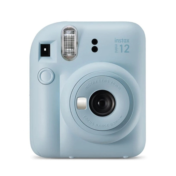 Fujifilm Instax Mini 12 Pastel Blue Camara Instantanea - Tamaño de Imagen 62x46mm - Flash Auto - Exposicion Automatica - Mini E
