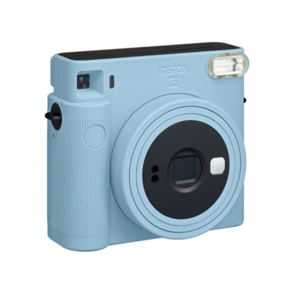 Fujifilm Instax Square SQ1 Camara Instantanea - Tamaño de Imagen 62×62mm  - Exposicion Automatica - Color Azul Glaciar