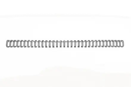 GBC Wirebind Pack de 100 Espirales para Encuadernacion de Alambre 11mm A4 - Para 34 Orificios - Hasta 100 hojas - Profesional Du