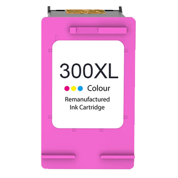 HP 300XL Color Cartucho de Tinta Remanufacturado - Reemplaza CC644EE/CC643EE