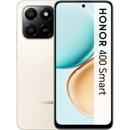 Honor 400 Smart Smartphone Pantalla 6.77" - 8GB - 256GB - CÃ¡mara Principal 108MP - Bateria 6500mAh - Color Dorado