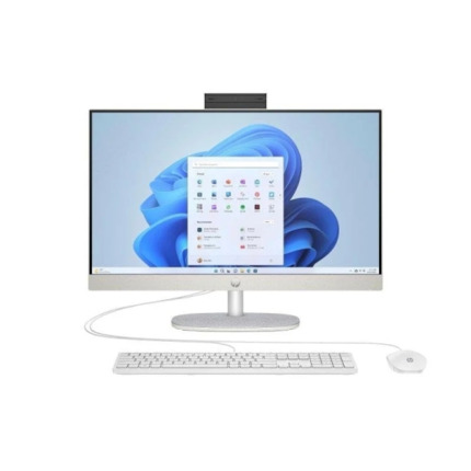 HP 27-CR0103NS All-in-One Intel Core i5-1335U - 16GB DDR4 - 1TB SSD - 27" FHD Tactil - Windos 11 Home - Color Blanco + Teclado QWERTY (ES) y Raton