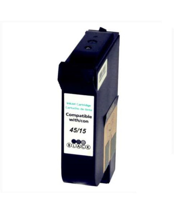 Compatible HP 45/15 Negro Cartucho de Tinta Pigmentada Generico - Reemplaza 51645AE/C6615DE