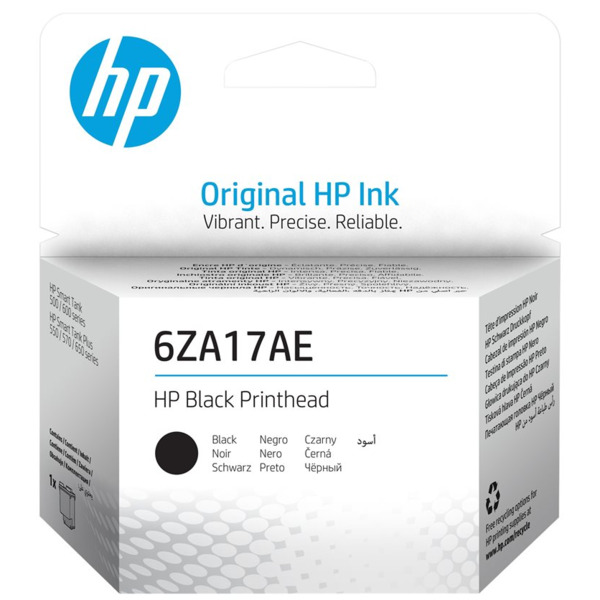 HP 6ZA17AE Negro Cabezal de Impresion Original