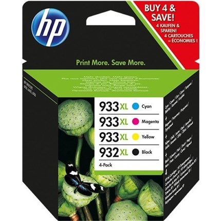 HP 932XL + 933XL - C2P42AE multipack KCMY original