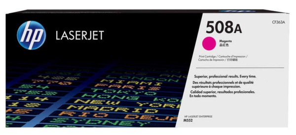 HP CF363A Magenta Cartucho de Toner Original - 508A