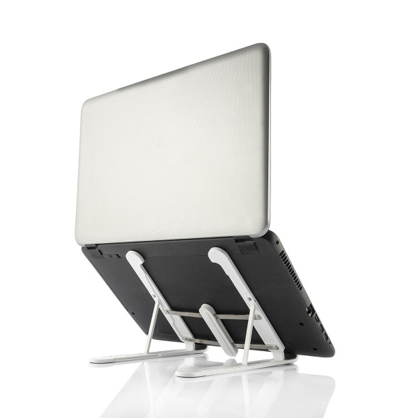 Innovagoods Flappot Soporte para Portatil hasta 17" - Soporte Ajustable - Antideslizante - Ligero - Portatil - Incluye Funda - 8