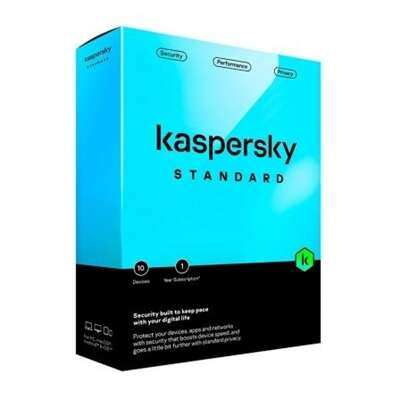 Kaspersky Standard Antivirus - 10 Dispositivos - Servicio 1 AÃ±o