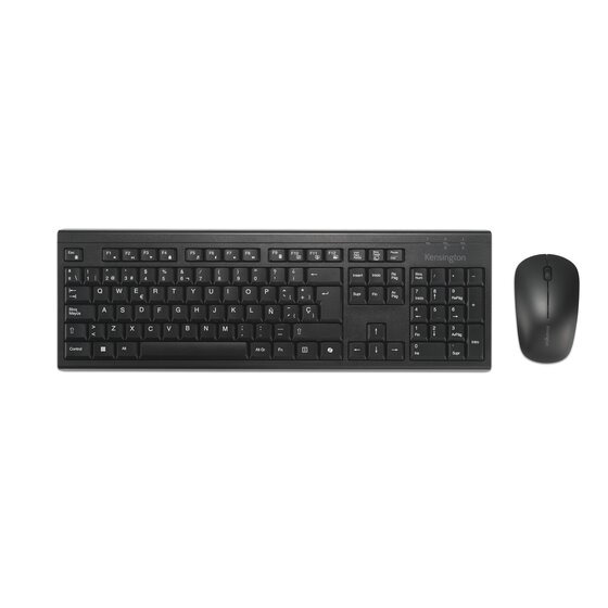 Kensington Kit de Teclado Inalambrico y Raton Inalambrico Bluetooth, USB 2.4GHz - Recargables - Teclado con Tecla Copilot - Indi