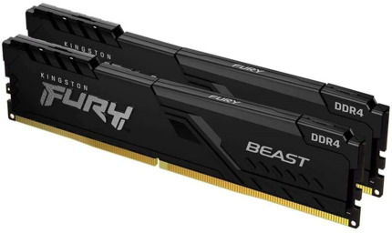 Kingston Fury Beast Memoria RAM DDR4 3200MHz 16GB (2x8GB) CL16