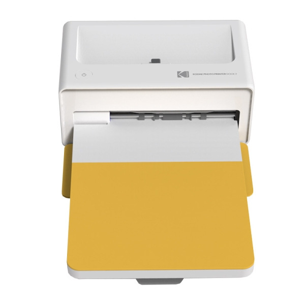 Kodak PD460 Impresora Fotografica Portatil - 300x300dpi - TamaÃ±o de Foto 10x15cm - Color Blanco/Amarillo