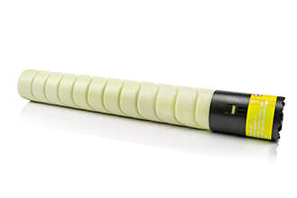 Konica Minolta Bizhub C221/C224/C227/C267/C281/C284/C287/C364 Amarillo Cartucho de Toner Generico - Reemplaza TN220Y/TN221Y/TN321Y/A33K250/A33K280/A8K3250