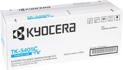 Kyocera TK5405 Cyan Cartucho de Toner Original - 1T02Z6CNL0/TK5405C