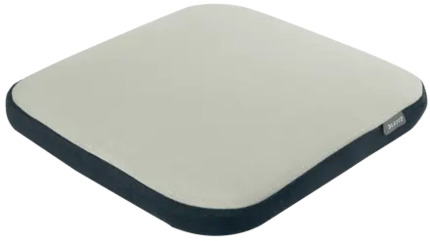 Leitz Ergo Active Wobble Cojin de Asiento Hinchable con Funda Gris Claro - Con Certificacion IGR - Mejora la Circulacion y Alivia la Presion en la Columna - Color Gris Oscuro