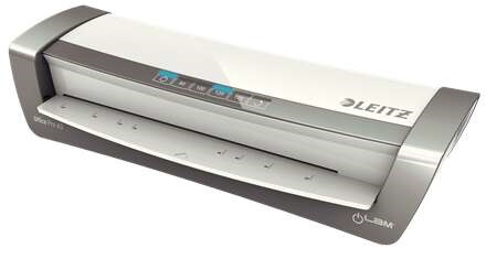 Leitz iLAM Office Pro A3 Plastificadora A3 - Calentamiento en 1min - Tiempo aprox. Plastificacion A4 40seg - Grosores de 80 a 17