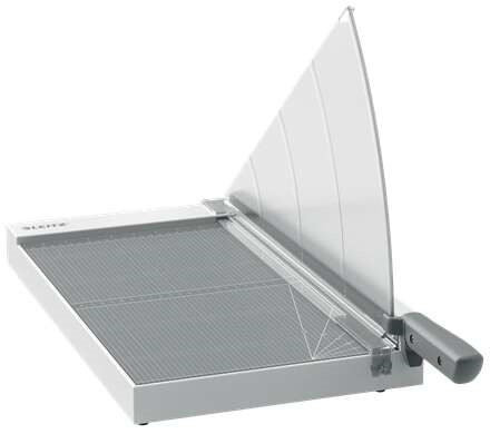 Leitz Precision Home Office A3 Guillotina de Papel Formato A3 - Corta hasta 10 Hojas - Iluminacion del Filo de Corte - Cuchilla
