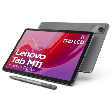 Lenovo Tab M11 Tablet 11" WUXGA + Pen Stylus - 128GB - RAM 8GB - Camara Trasera 8mp - WiFI, Bluetooth 5.1 - Color Gris