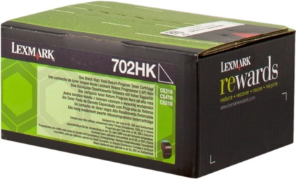 Lexmark 70C2HK0 Cartucho de Toner Original Negro XL - 70C2HK0