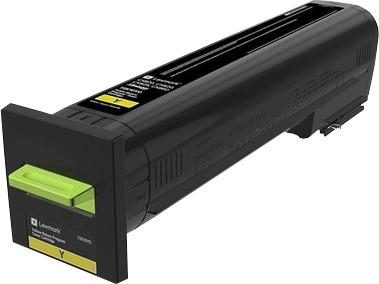 Lexmark CS820 Amarillo Cartucho de Toner Original - 72K2XY0/72K2XYE