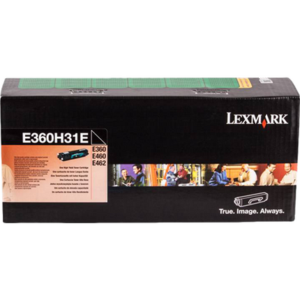 Original Lexmark e460x11e toner negro Black e 460 e460x31e nuevo B 