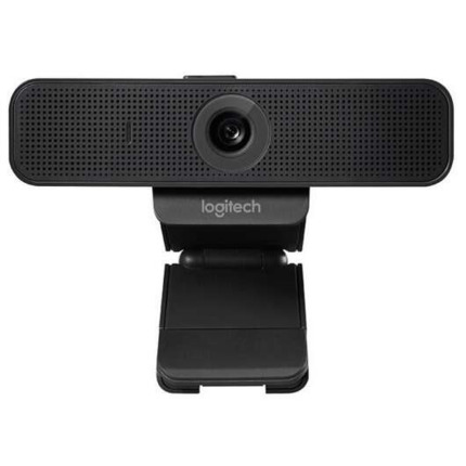 Logitech C925e Webcam HD 1080p - USB 2.0 - Microfono Integrado - Enfoque Automatico - Angulo de Vision 78Âº - Cable de 1.83m - Color Negro