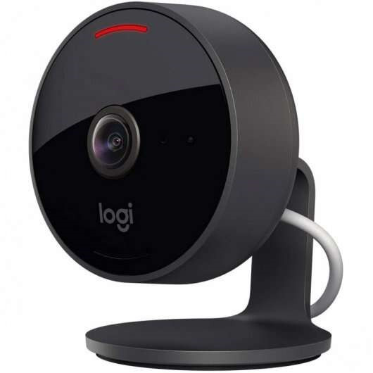 Logitech Circle View Camara de Videovigilancia WiFi FullHD 1080p - Angulo de Vision 180º - 2 Canales Audio - Microfono y Altavo