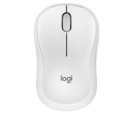 Logitech M240 Silent Raton Bluetooth - 3 Botones - Uso Ambidiestro - Color Blanco Crudo