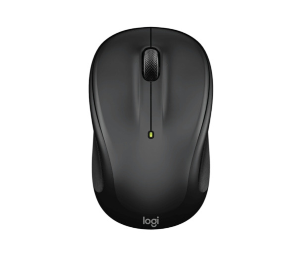 Logitech M325S Raton Inalambrico 1000dpi - 5 Botones - Uso Ambidiestro - Color Gris Oscuro
