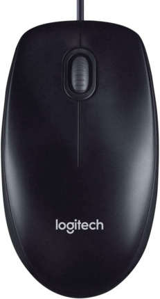 Logitech M90 Raton USB 1000dpi - 3 Botones - Uso Ambidiestro - Color Negro