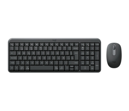 Logitech MK250 Compact Bluetooth Wireless Combo Pack Inalambrico + Raton - Uso Ambidiestro - Indicadores Led - Color Negro