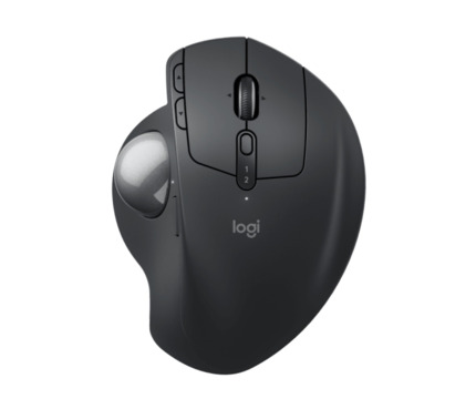 Logitech MX Ergo S Raton Inalambrico Trackball 2048dpi - 8 Botones - Uso Diestro - Color Gris Grafito