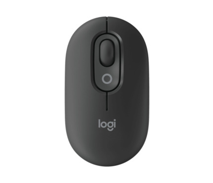 Logitech POP Mouse Raton Inalambrico 1000dpi - 4 botones - Multidispositivo - Color Grafito