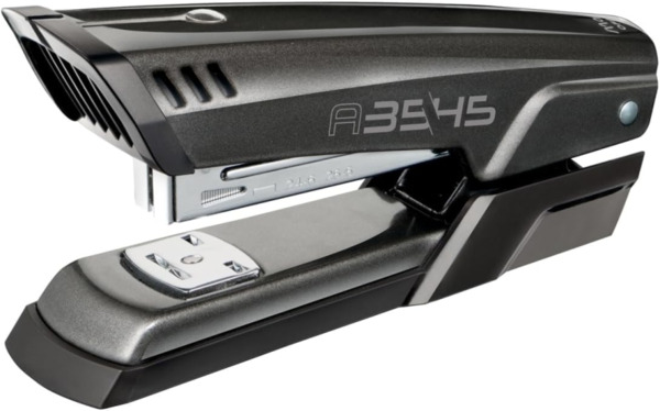 Maped Half Strip A-3545 Grapadora Metalica de Sobremesa - Hasta 25 Hojas a la Vez - Admite Grapas 24/6 y 26/6 - Grapado Abierto