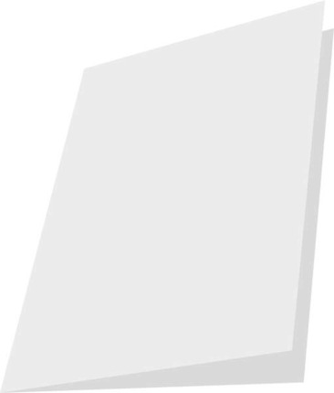 Mariola Pack de 50 Subcarpetas de Cartulina 180gr - Formato Folio - Ranura para Fastener - Color Blanco