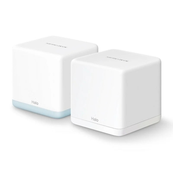 Mercusys H32G Sistema Wi-Fi 5 Mesh AC1200 Dual Band - 2 Unidades Halo - Cobertura hasta 260 mò - Color Blanco